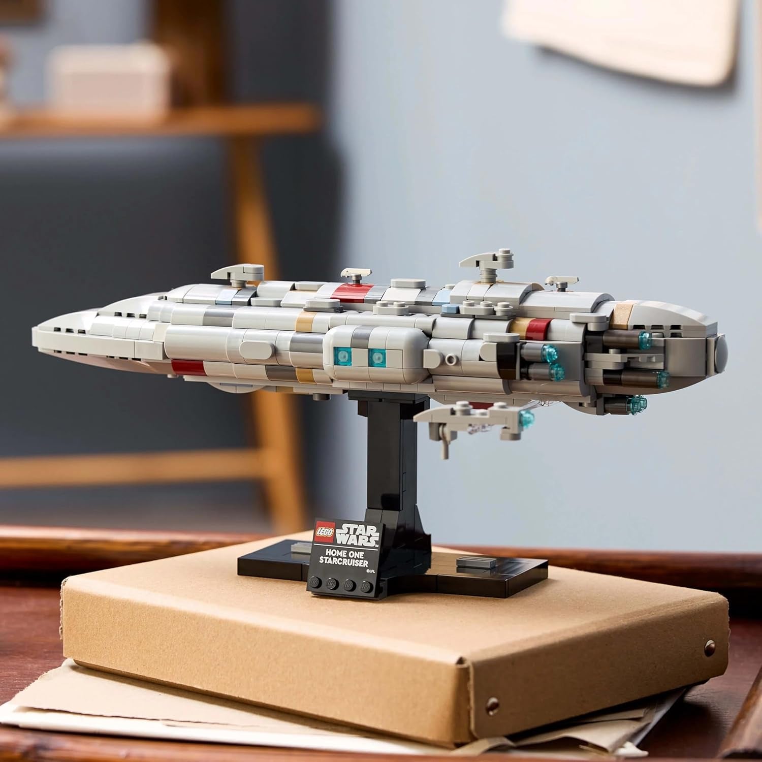 LEGO Star Wars 75405 Home One Starcruiser z Powrotu Jedi - Model statku kosmicznego - Zestaw fantasy i kolekcjonerski do zbudowania i wystawienia - Prezent dla dorosłych i nastolatków Zestawy do budowania Besuche den LEGO-Store