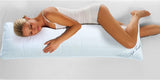 Poduszka boczna do spania 40 X 145 cm Poduszka do karmienia zapinana na zamek błyskawiczny 1500G Klimatyzacja Oeko-Tex Poduszki standardowe Naty Shop