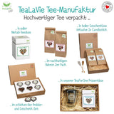 Tealavie - Herbata dla dzieci bez cukru - Poziomki i rabarbar (200 g) Tealavie Fruit - Herbata owocowa sypka