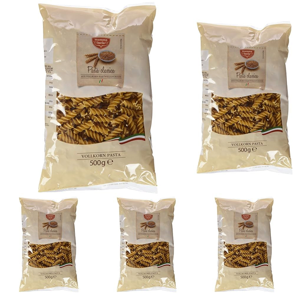 Makaron spiralny pełnoziarnisty, 500 g