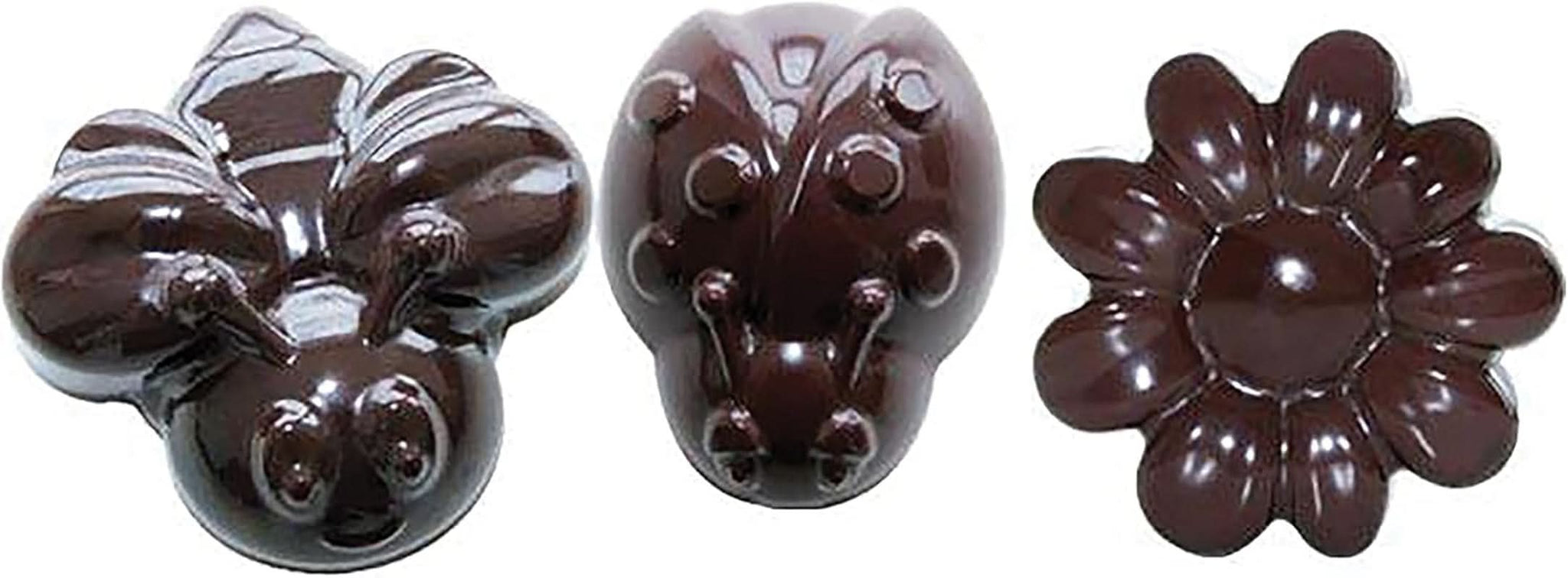 Silikomart 199199, forma do czekolady, model Spring, 15 pralinek, Brown Kitchen Naty Shop