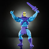 Zabawka Masters of the Universe Origins, figurka Skeletora z kolekcji kreskówek, złoczyńca stojący ok. 14 cm ze zbroją, laską, mieczem i 2 maskami, figurki HYD24 Naty Shop