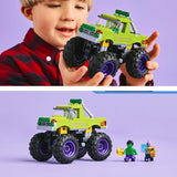 LEGO® Marvel Hulk Truck kontra. Thanos - Zabawka do budowania superbohatera - Pojazd Avengersów i minifigurki - Monster truck zapewniający mega zabawę - Prezent dla chłopców i dziewcząt od 7 lat - 76312 Zestawy do budowania Besuche den LEGO-Store