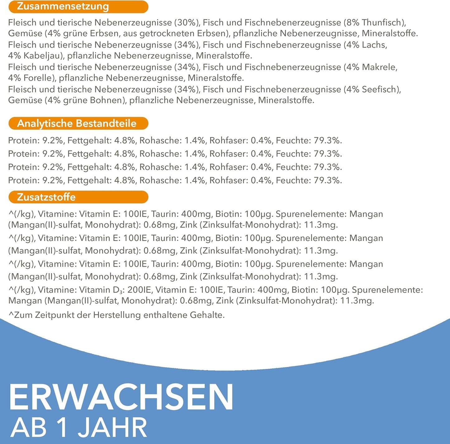 IAMS Delights Sea Collection Katzenfutter Nass - Opakowanie zbiorcze z Fisch Sorten (Lachs, Thunfisch, Makrela, Seefisch) w sosie, Nassfutter für Katzen od 1 Jahr, 12 x 85g