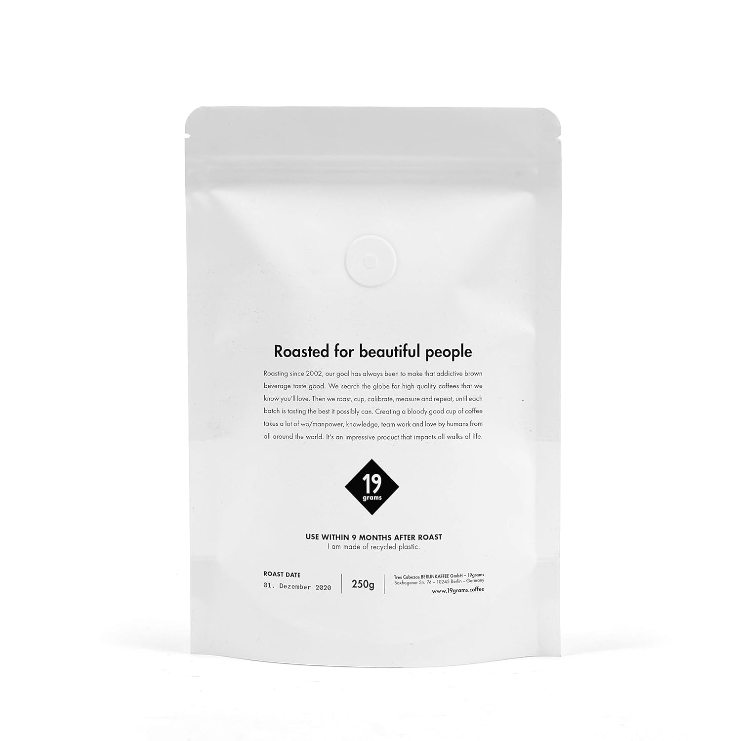 Italo Disco Espresso | 250g gęsi Bohne | sprawiedliwe i zrównoważone | frisch geröstet | 100% Arabika Kaffeebohnen | kawa speciality | 19 gramów Kaffeerösterei