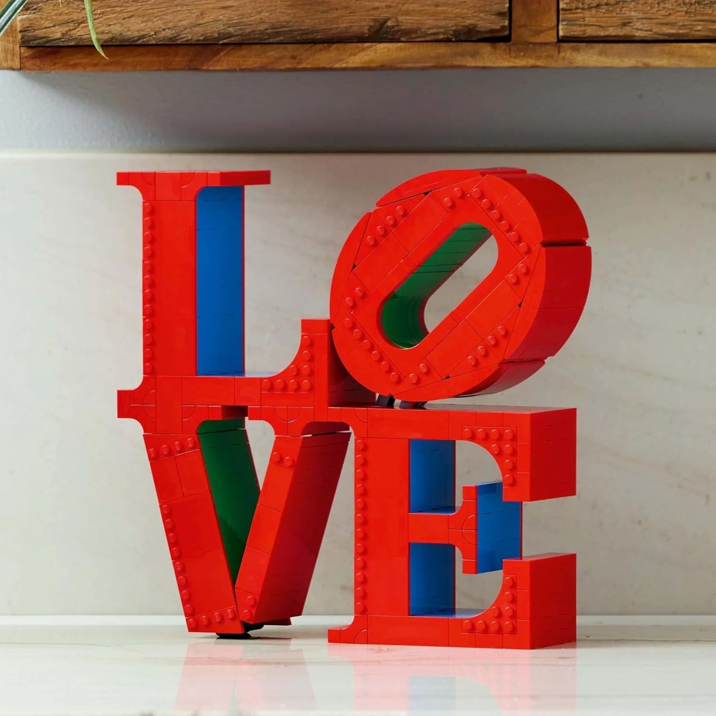 Zestaw LEGO Art Love do budowania dla dorosłych Dekoracja wnętrz Prezent na Walentynki i Dzień Matki dla kobiet i mężczyzn Twórcze zajęcia dla miłośników sztuki i projektowania 31214 Zestawy do budowania Besuche den LEGO-Store