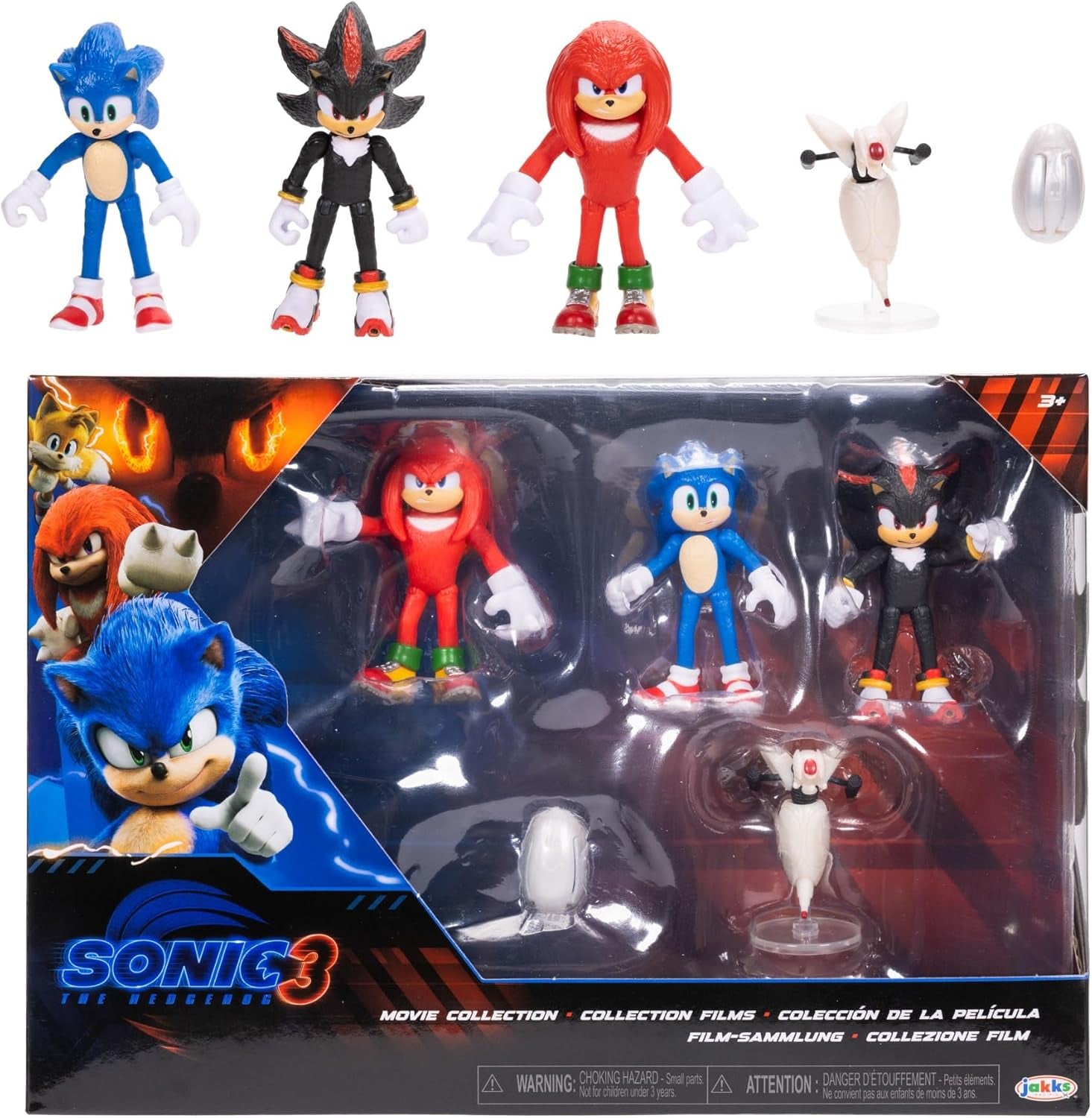 Sonic 3 Movie 6 Cm Figurki w opakowaniu zbiorczym Figurki Naty Shop Domyślny tytuł