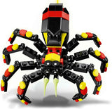 LEGO Creator 3w1 Dzikie zwierzęta: Pająk-niespodzianka - zabawka do przebudowania na figurkę skorpiona lub węża - zestaw do budowania z 3 modelami - prezent dla chłopców i dziewcząt od 7 lat 31159 Zestawy do budowania Besuche den LEGO-Store