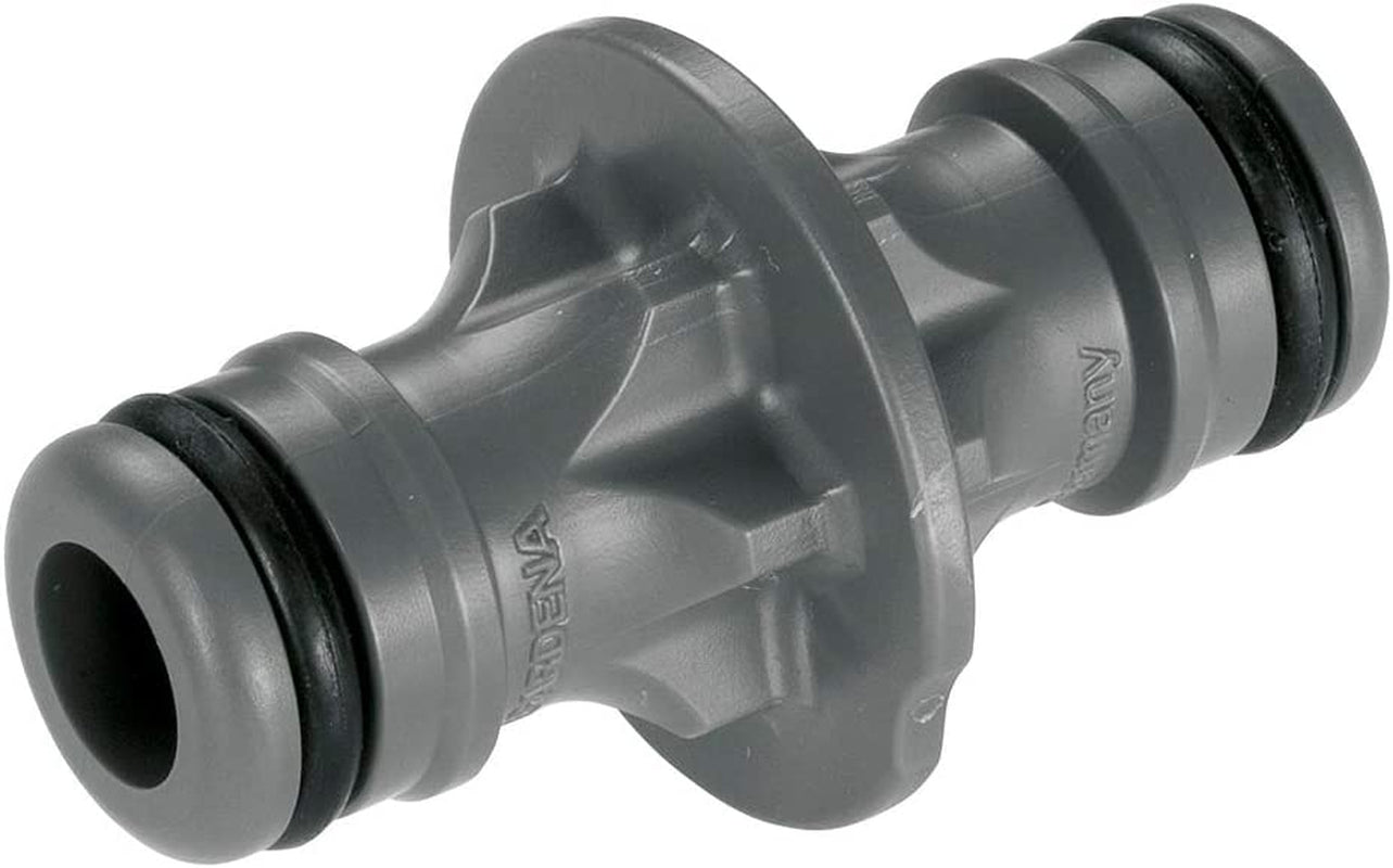Zestaw złączy Gardena: złączka do węża z przedłużeniem 13 mm (1/2 cala) i 15 mm (5/8 cala), nawet przy wysokim ciśnieniu wody, łatwy montaż (18283-20)