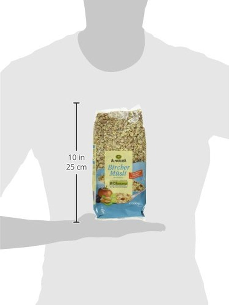 Organiczne musli Bircher, wegańskie (1 x 500 g)
