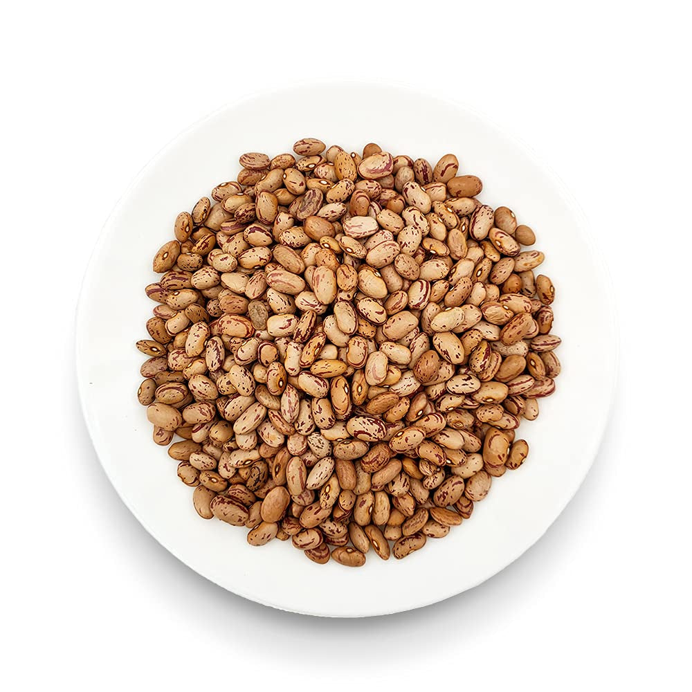 , Ekologiczna fasola borlotti 5 kg, organiczne suszone rośliny strączkowe z kontrolowanych upraw, Zboża Naty Shop