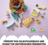 LEGO DUPLO Mój pierwszy targ ekologiczny, zestaw z zabawkami dla chłopców i dziewcząt, zabawka edukacyjna dla małych dzieci od 1,5 roku, akcesoria do owoców i warzyw 10983 Zestawy do budowania Besuche w sklepie LEGO