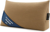Poduszka z pierza, poduszka pod plecy, poduszka aksamitna, szerokość 70 cm - poduszka do czytania do łóżka, sofy i sofy, duża poduszka do sofy, poduszka ścienna, poduszka do sofy, poduszka do czytania, poduszka pod plecy, jasnoszara
