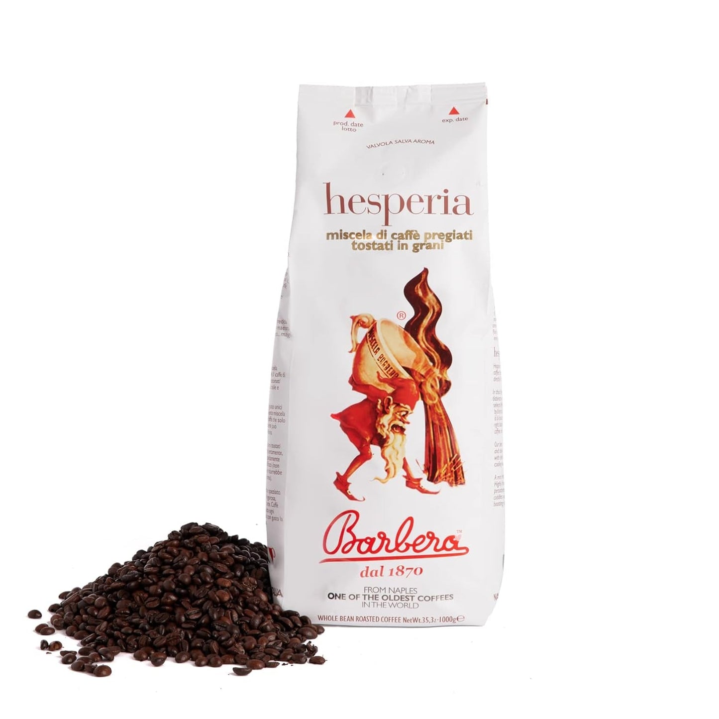 Caffè Barbera - Zestaw do kawy z 3 mieszankami - 1870