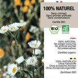 ORIGEENS Ekologiczna herbata kwiatowa z rumianku z Europy, 100 g | Herbata liściasta, organiczna herbata na sen i trawienie | Rumianek Niemiecki | Certyfikowane i pakowane w Niemczech