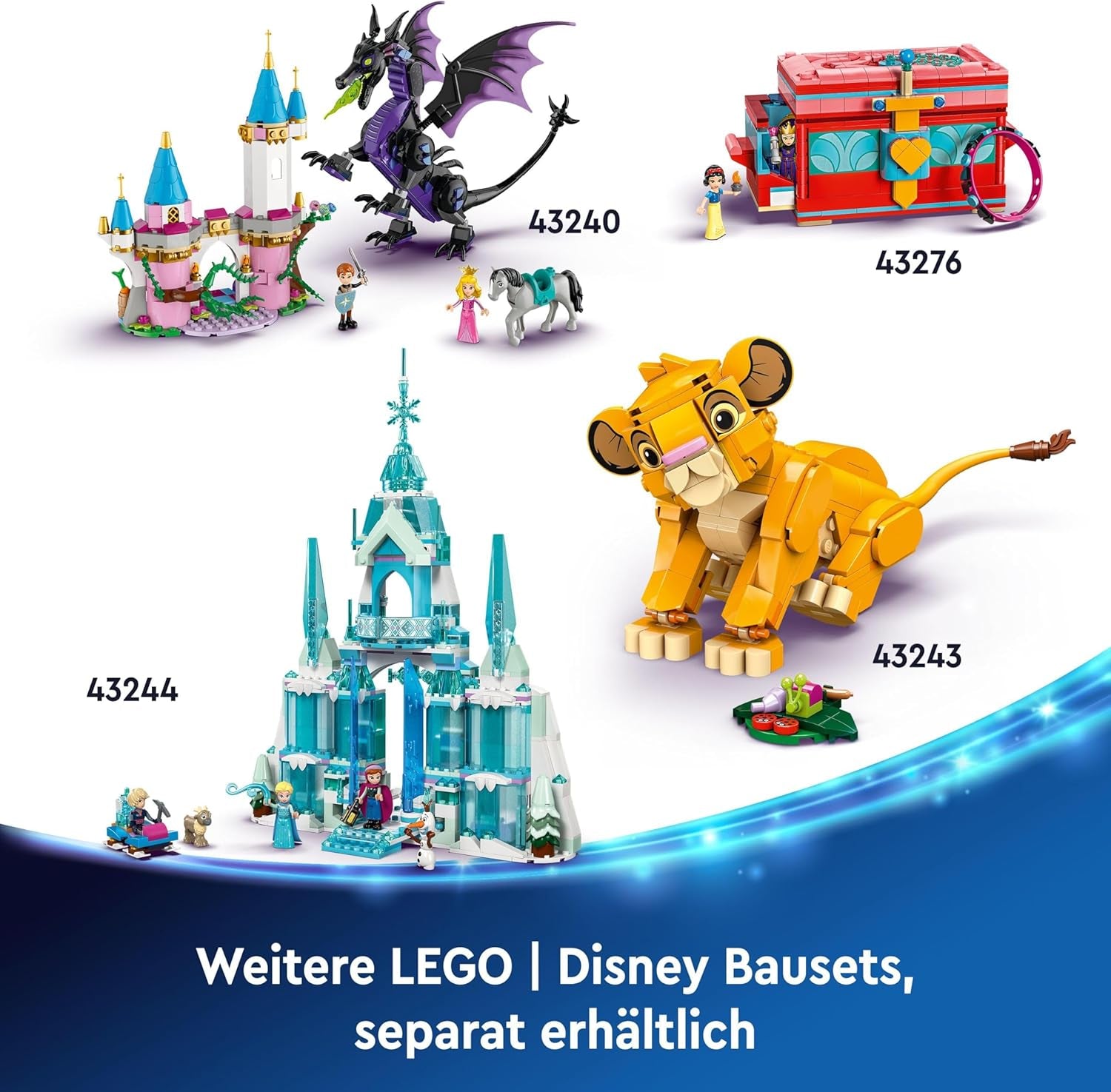 LEGO® Disney Encanto Magiczny dom madrygałów Domek dla lalek dla dzieci z Mirabel Play Zabawka do budowania figurek dla dziewcząt i chłopców od 7 lat 43245 Zestawy do budowania Besuche w sklepie LEGO