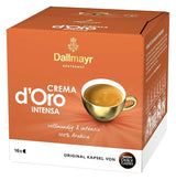 Dallmayr Crema d’Oro, XXL-Vorratsbox i Dallmayr Crema d’Oro intensa (48 Kaffeekapseln, Intensität 9 z 12, 100% Arabica-Bohnen), 3-pak (3x16 Kapseln)