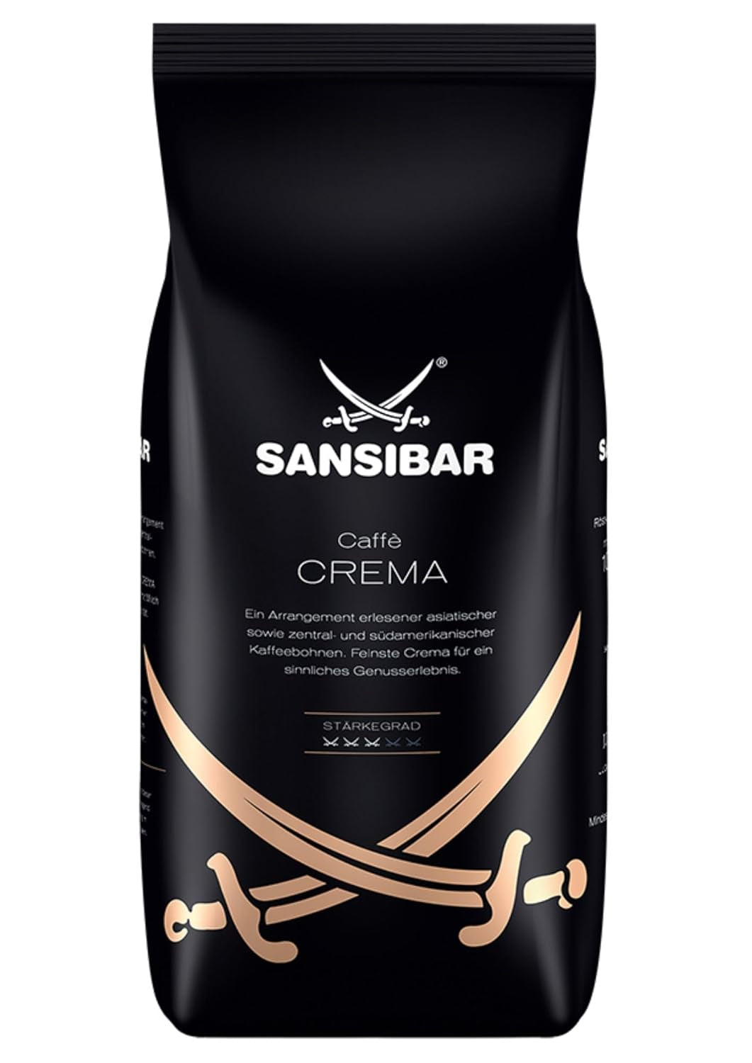 Kawa ziarnista Caffè Crema, 1 kg, 1 opakowanie (1 x 1 kg)