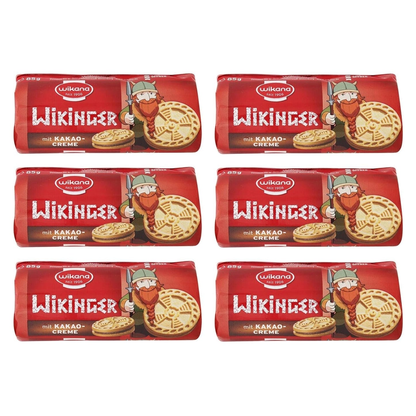 Wiking z kremem kakaowym, 85 g