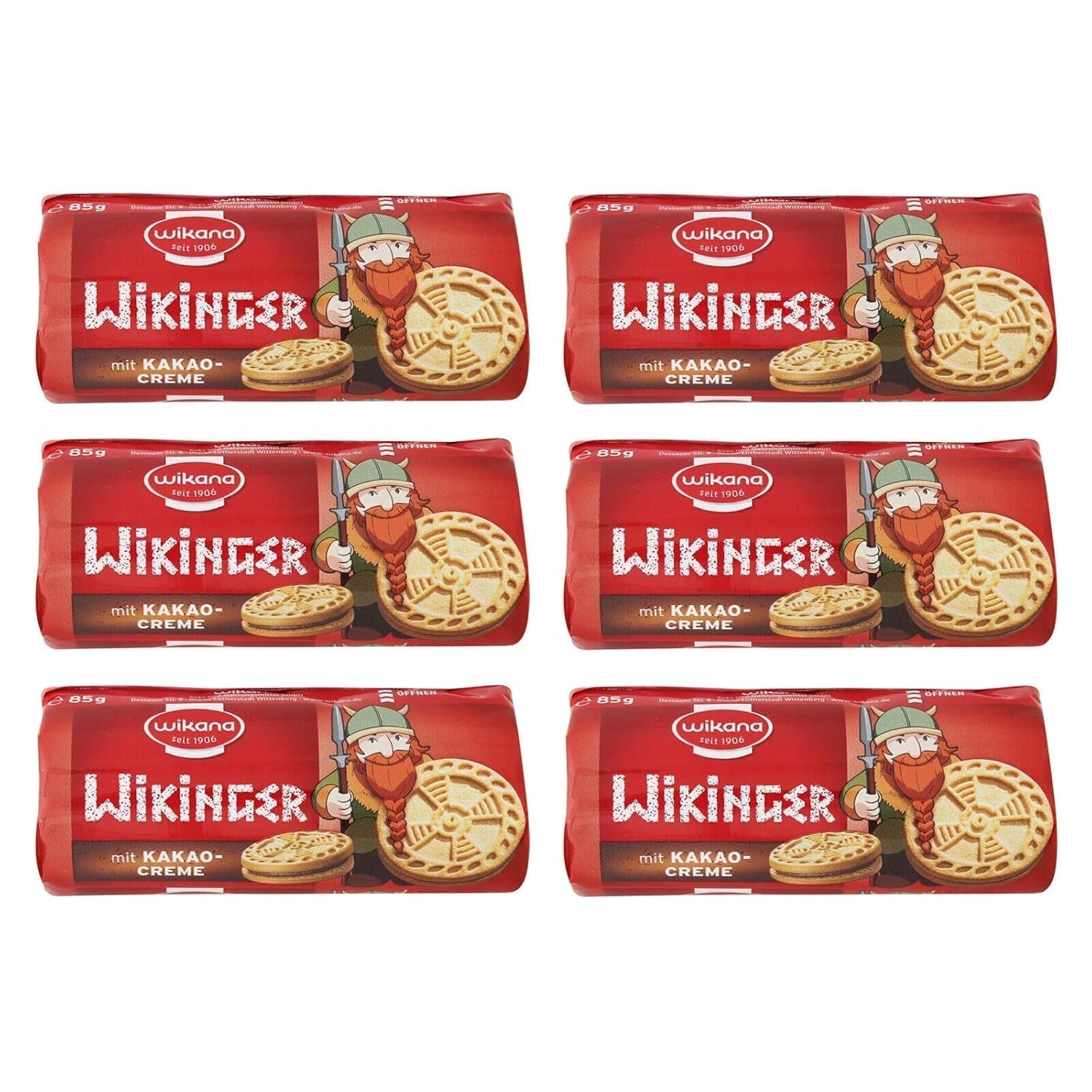 Wiking z kremem kakaowym, 85 g