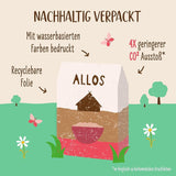 Niesłodzona owsianka allos z figami i malinami | Owsianka bez cukru | Organiczne musli | Musli z owocami | Płatki owsiane | Owsianka na śniadanie | Płatki śniadaniowe | wegańskie | Opakowanie 6 sztuk (6 x 500g)