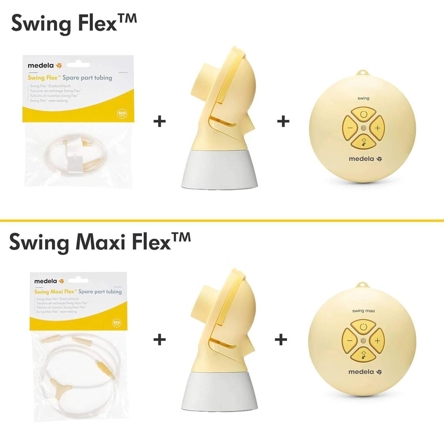 Wąż wymienny Medela Swing Flex Akcesoria Żywność i karmienie piersią Sklep Bebe Naty