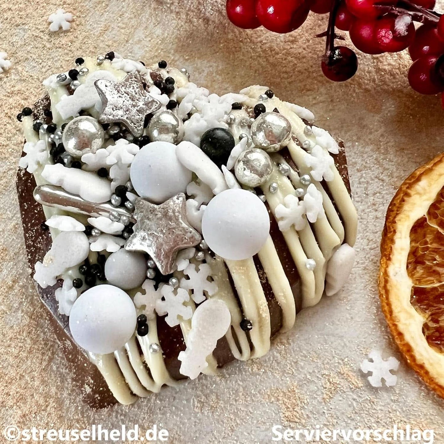 Streusel Hero, posypka płatkowa, różne ilości. Posypka Naty Shop
