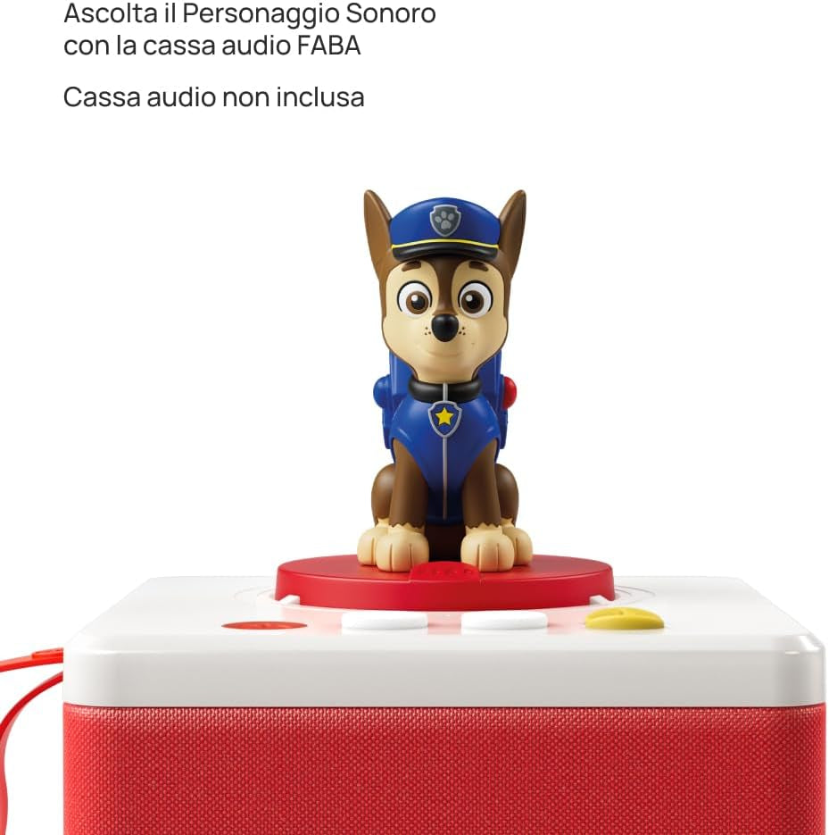 Figurka dźwiękowa - Zespół Psi Patrol Szczeniąt: Chase - opowieści dźwiękowe i bajki, chłopcy i dziewczęta 2-4 lata, wersja włoska Baby Toys Naty Shop