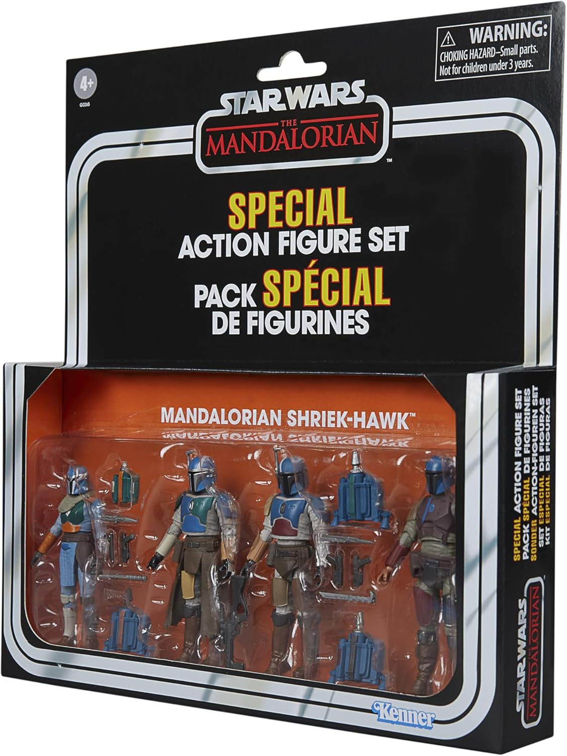 Star Wars Vintage Collection Mandalorian Shriek-Hawk, 4-pak Mandalorian, skala 9,5 cm Figurki Naty Shop
