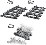 LEGO 60205 City Tracks 20-częściowy zestaw dodatkowy dla dzieci Zestaw zabawek dla chłopców i dziewcząt Zestawy do budowania Besuche den LEGO-Store