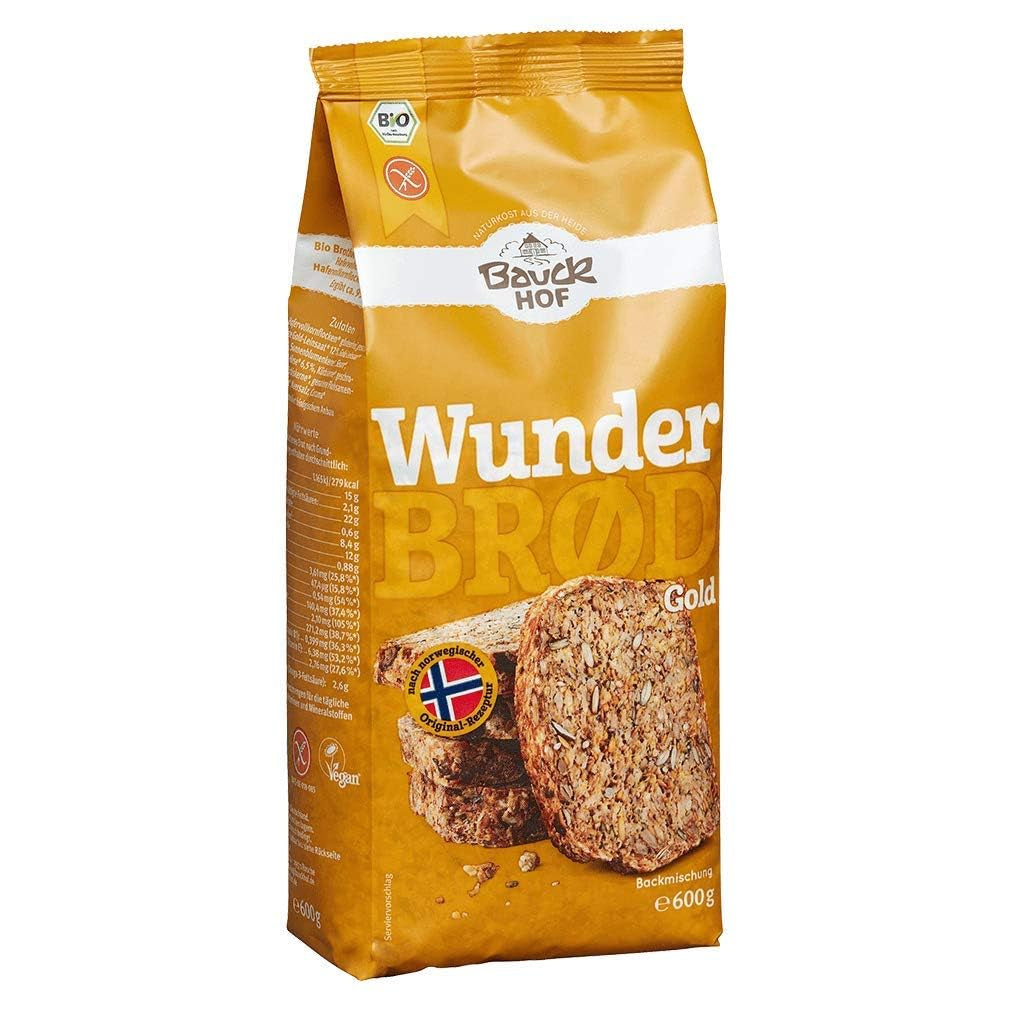 Wunderbrød Gold, 600 G Naty Shop 600 G (pakiet 2Er)
