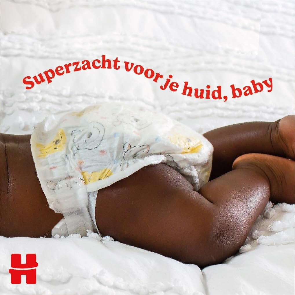 Pieluchy dziecięce Huggies Extra Care z Disneyem, rozmiar 5 (12-22 kg), 2 paczki x 33 pieluszki, łącznie 66 pieluszek