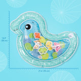 Playgro mata wodna dziecko, dmuchana mata do zabawy wodnej zabawka dla dziecka zabawka sensoryczna na 3 6 9 miesięcy zabawki Bebe Naty Shop