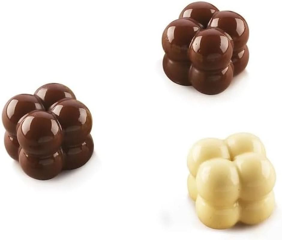 Silikomart 199384, 3D foremka na czekoladę kuchnia płomień Naty Shop gra Choco