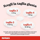 Pieluchy Huggies Ultra Comfort, rozmiar 3 (4-9 kg), wzór Disney, 168 sztuk