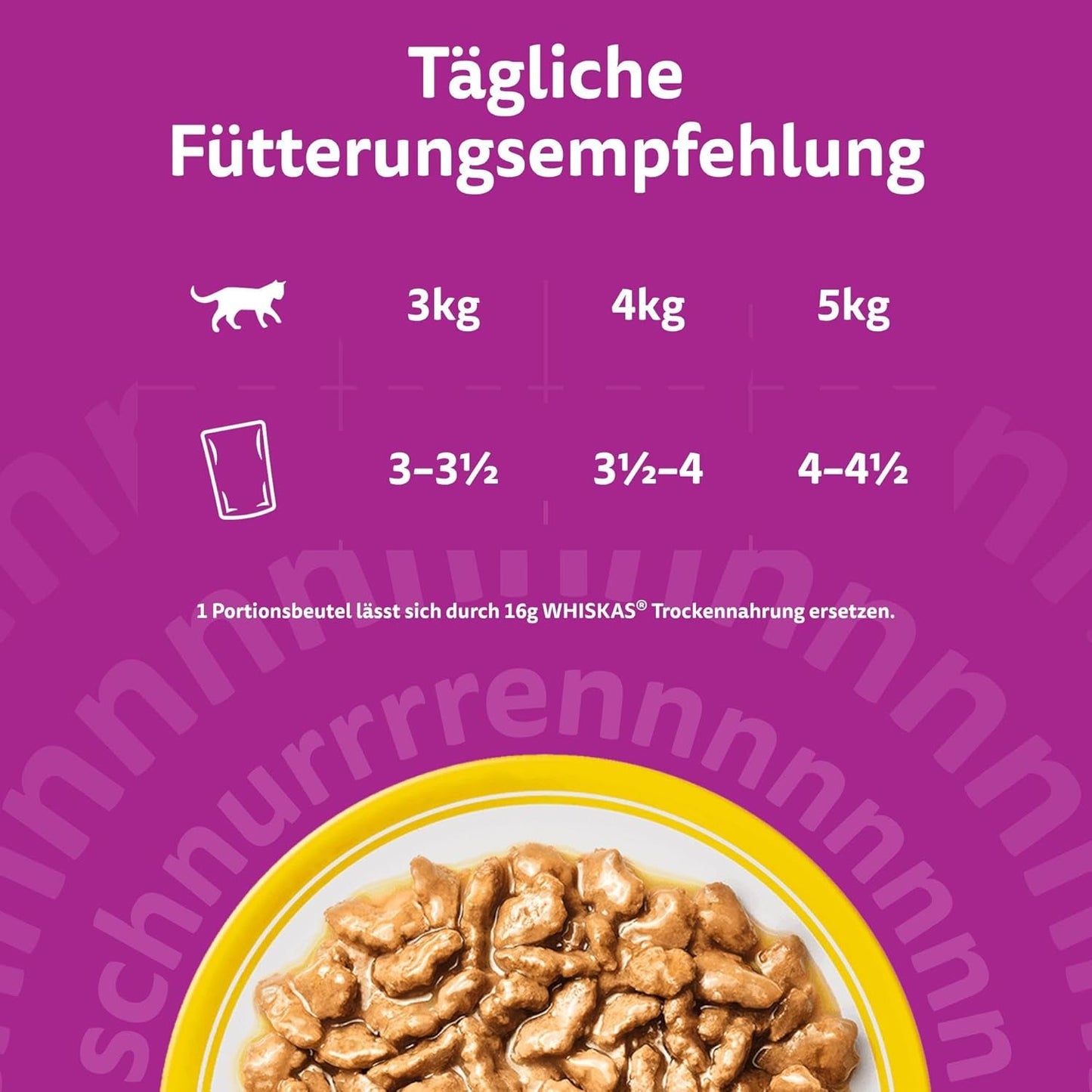 Whiskas 7+ Mokra karma dla kotów Wybór drobiu w sosie 24 x 85 g (2 opakowania) - Wysokiej jakości mokra karma dla kotów od 7 lat w 48 saszetkach