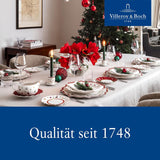 Villeroy & Boch - Zestaw śniadaniowy Toy's Delight dla 2 osób, wzór lokomotywy, 6 sztuk, kolorowy, bożonarodzeniowy, zestaw obiadowy z talerzami, filiżankami i miskami na śniadanie, świąteczne zastawy stołowe, porcelana Premium