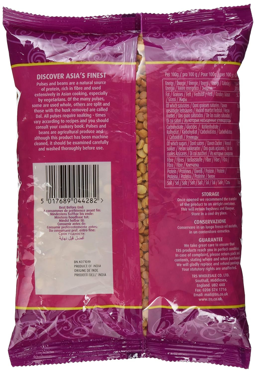 TRS - Ciecierzyca (Chana Dal) - (1 x 1 kg)