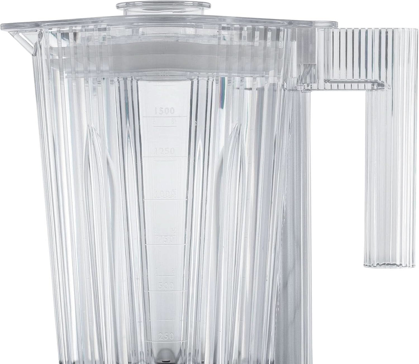 Alessi Plissé MDL09 W - Blender z karafką z podziałką, żywica termoplastyczna, Kitchen Naty Shop