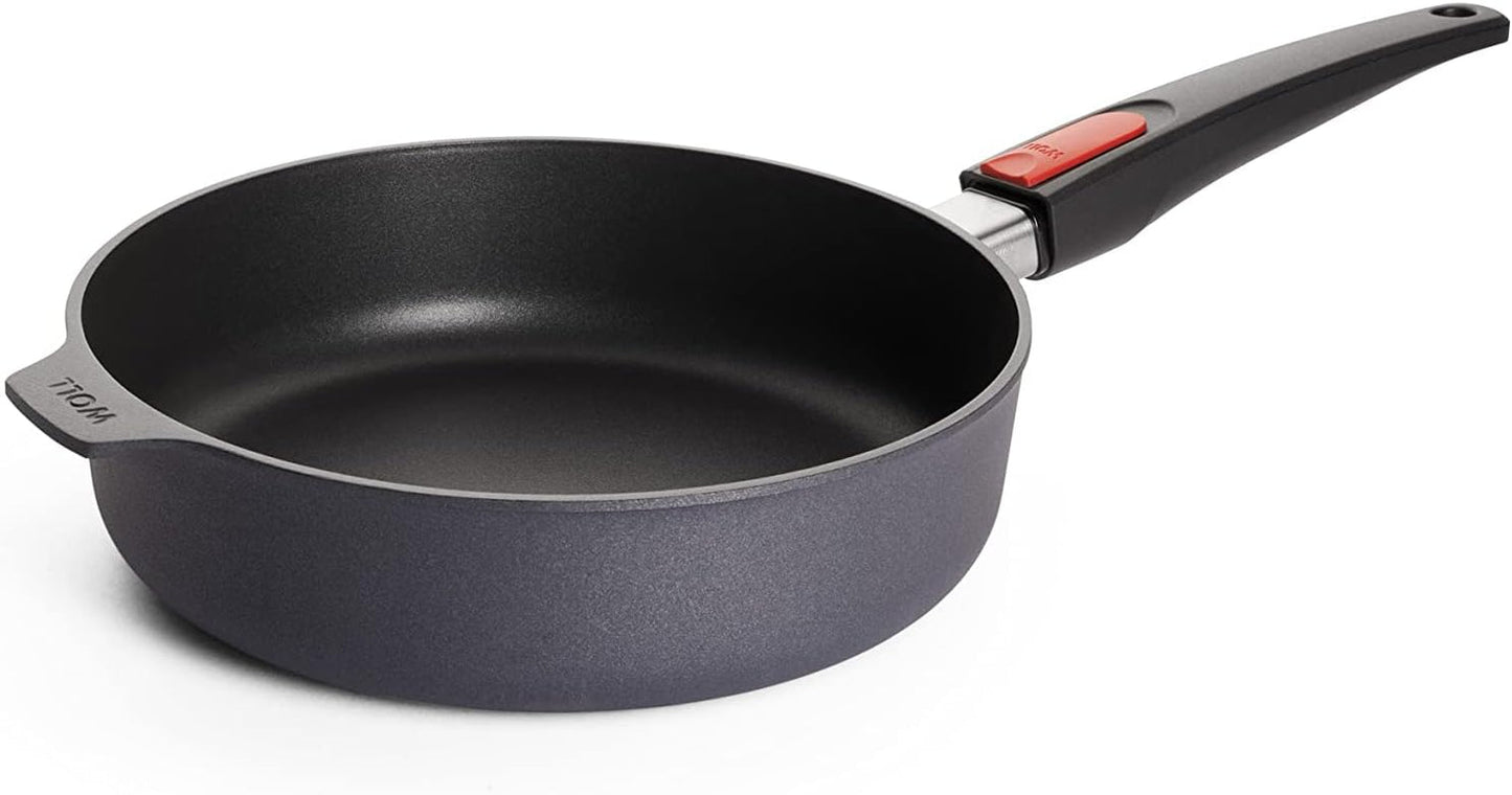Woll Diamond Lite Patelnia z wysokim brzegiem - garnki i patelnie indukcyjne Naty Shop Ø 24 cm