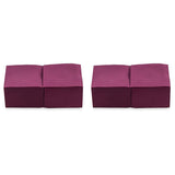 Saten Ser22104961 Koktajl, serwetki 20 X 20, 2 warstwy, 1/4 złożenia, 100 serwetek, Punta-Punta, czarny
