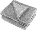 Koc polarowy Teesa 200X220 cm szary TSA8902-1 Teesa Łóżka i koce
