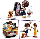 LEGO Friends Mała zabawka do pieczenia na kółkach dla dzieci, prezent dla dziewcząt i chłopców w wieku 6 lat, zabawka edukacyjna z psami Aliyą, Julesem i Airą 42606 Zestawy do budowania Beuche den LEGO-Store