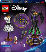 LEGO® Disney Złoczyńcy Sukienki Maleficent i Cruella De Mon — zabawka dla chłopców i dziewcząt od 9 lat — w zestawie. 2 minilaleczki i 2 figurki zwierząt — prezent urodzinowy dla fanów 43262 Zestawy do budowania Besuche den LEGO-Store