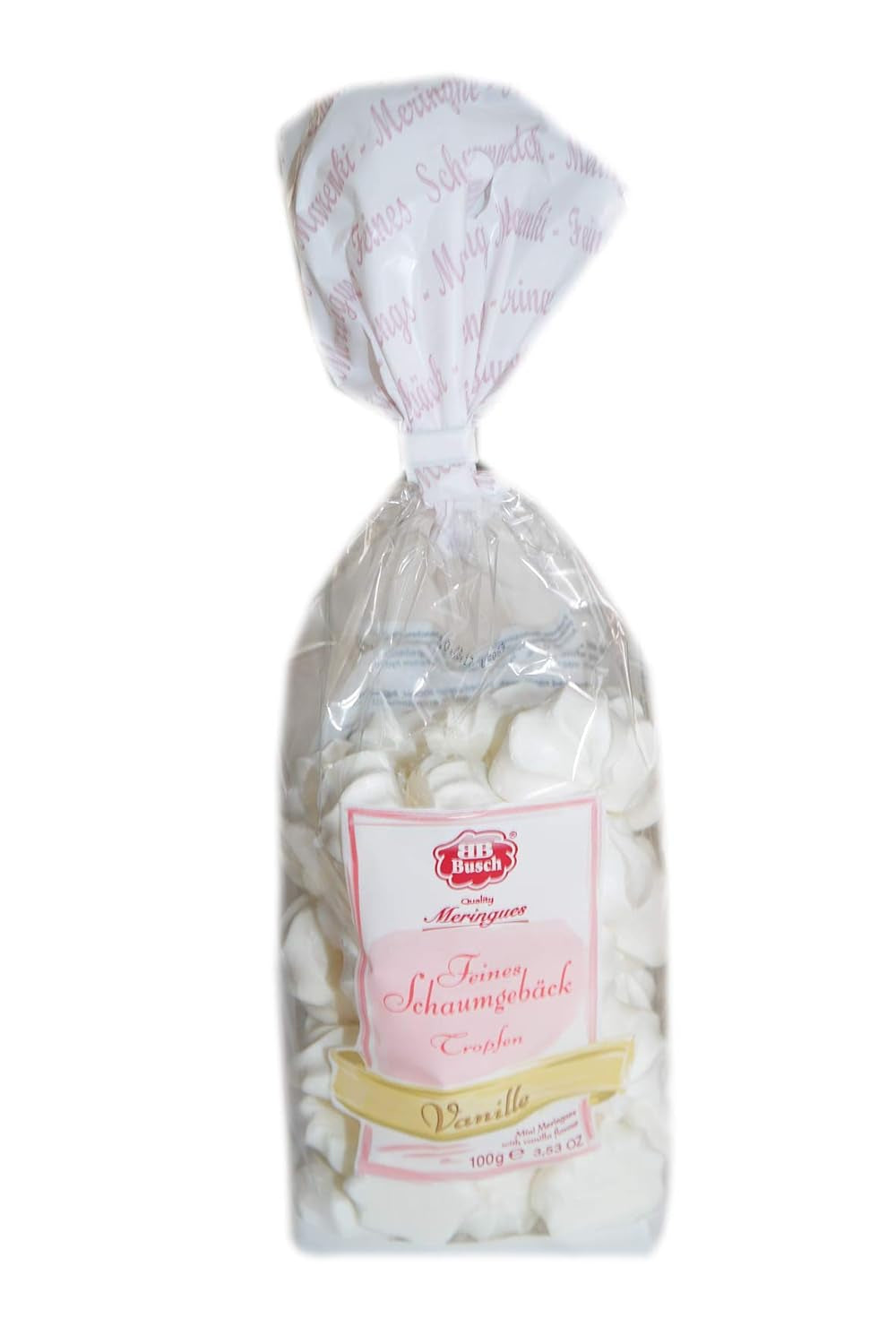 Krople Waniliowe Drobne Marshmallows Marshmallows 100g (opakowanie 10 szt.)