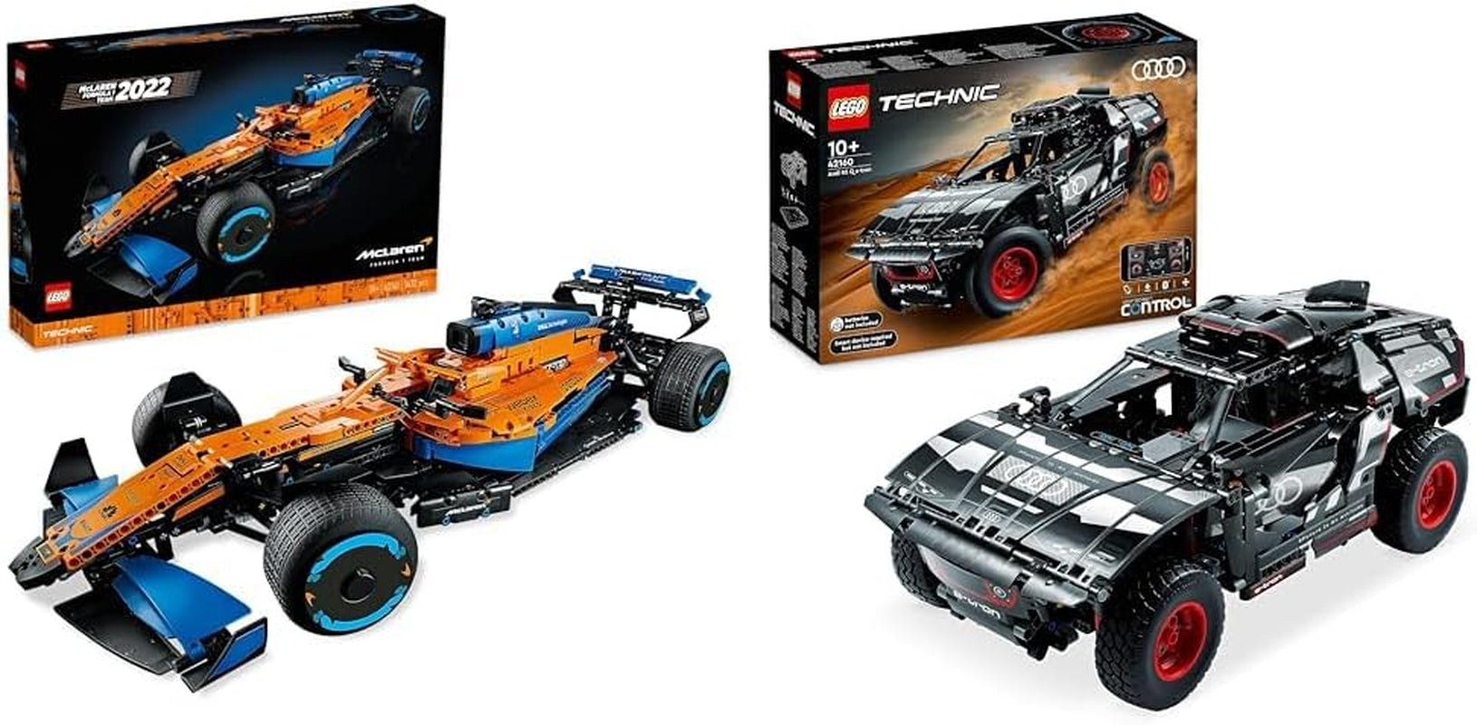 Lego Technic Samochód wyścigowy Formuły 1 Mclaren — model F1 dla dorosłych z silnikiem V6 i układem kierowniczym — prezent dla fanów i kolekcjonerów sportów motorowych — 42141 zestawów do budowania w sklepie LEGO Technic Audi Rs Q E-Tron Pack