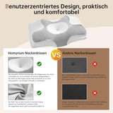 Homyrium Ergonomiczna poduszka pod szyję Poduszka ortopedyczna z pianki Memory Poduszka podtrzymująca szyję Poduszka przeciw chrapaniu Poduszka boczna Poduszka na tył brzucha Szare Poduszki ortopedyczne szyjki macicy Naty Shop