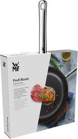 Patelnia indukcyjna WMF Profi Resist 24 cm, materiał z wielowarstwową powłoką, struktura plastra miodu, uchwyt ze stali nierdzewnej, garnki i patelnie żaroodporne Naty Shop