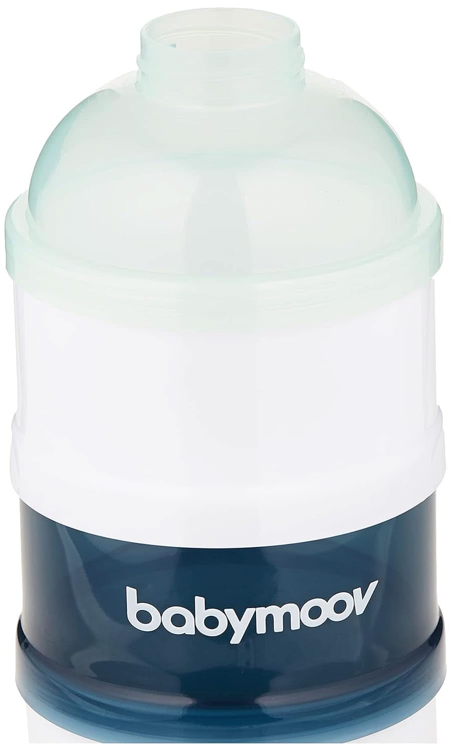 Babymoov Milchpulver-Portionierer, Arctic Blue, 4 Fächer Akcesoria Żywność i karmienie piersią Sklep Bebe Naty