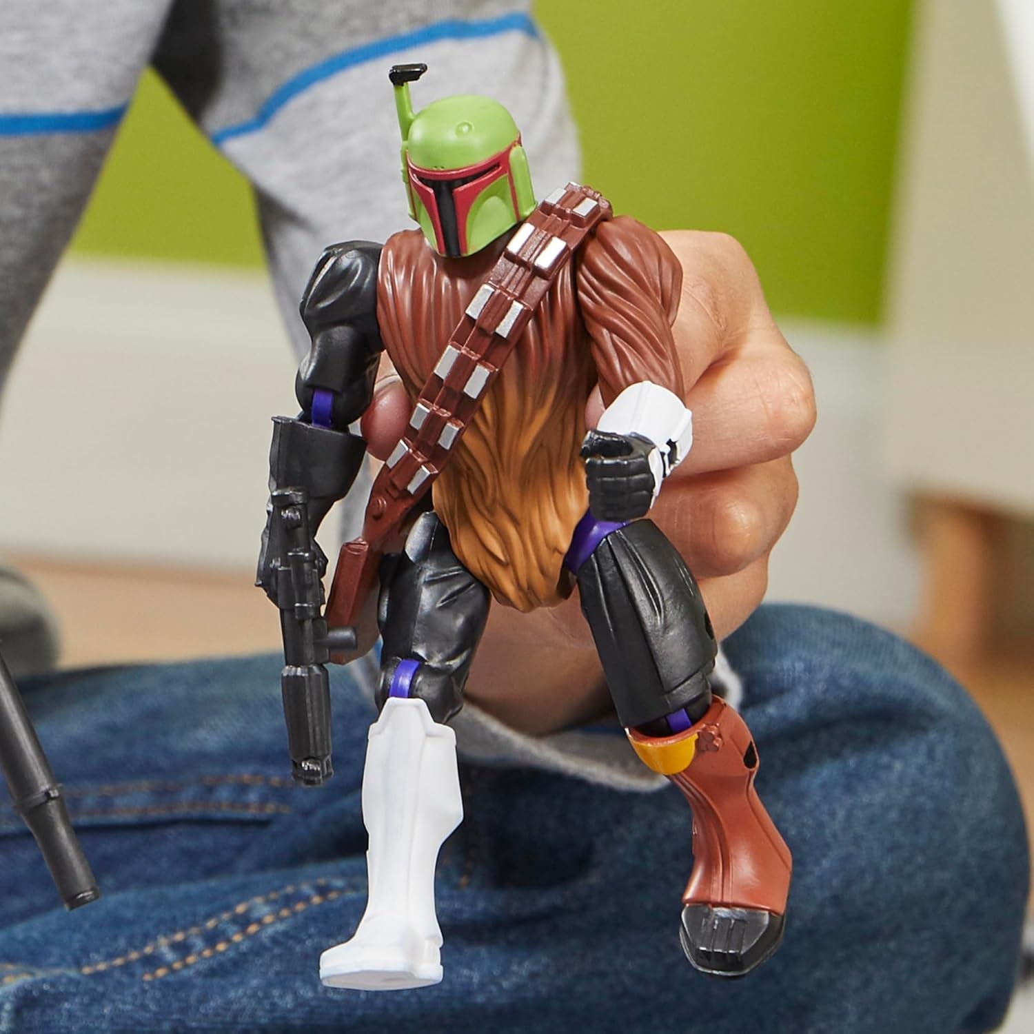 Star Wars Mixmashers Boba Fett Konfigurowalna figurka i akcesoria do łączenia i dopasowywania Figurki Naty Shop